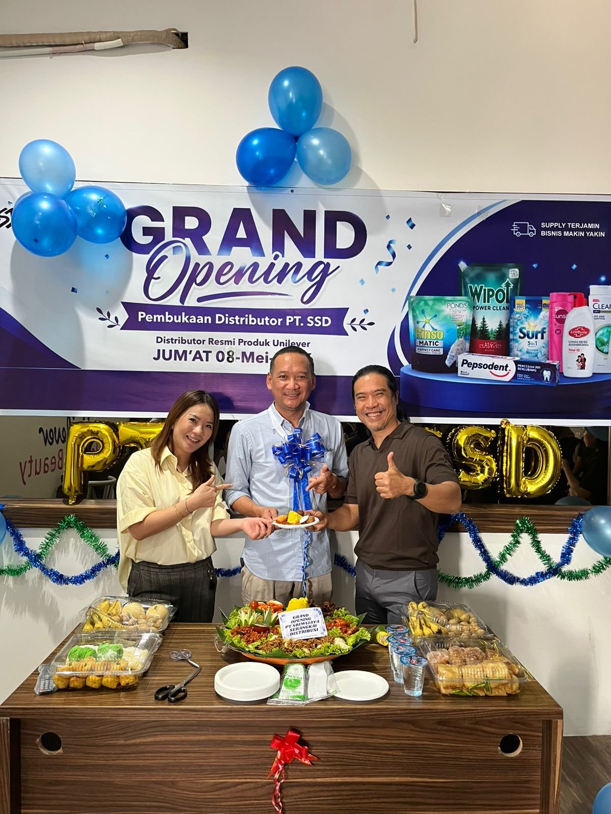 Grand Opening PT Sriwijaya Serangkai Distribution foto 2
